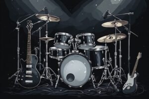 Image of Musical Instrument – Artistic Drawing – Item: 48132