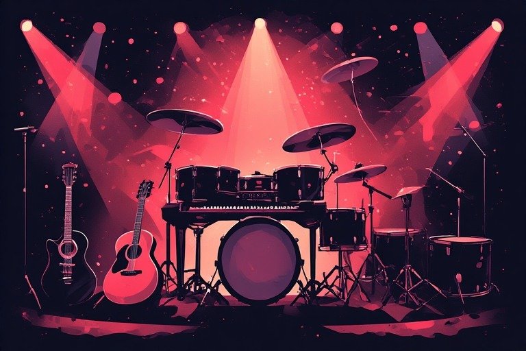 Image of Musical Instrument – Artistic Drawing – Item: 48135