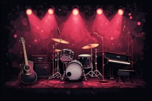 Image of Musical Instrument – Artistic Drawing – Item: 48144