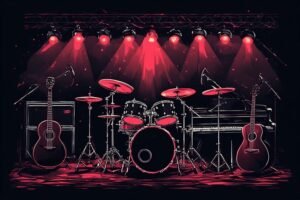 Image of Musical Instrument – Artistic Drawing – Item: 48147