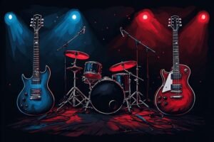 Image of Musical Instrument – Artistic Drawing – Item: 48218