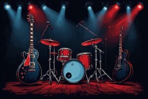Image of Musical Instrument – Artistic Drawing – Item: 48222