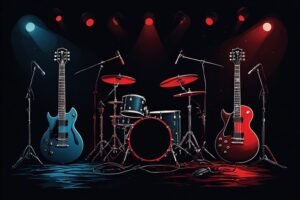 Image of Musical Instrument – Artistic Drawing – Item: 48224