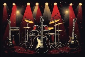 Image of Musical Instrument – Artistic Drawing – Item: 48227
