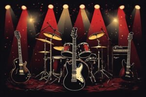 Image of Musical Instrument – Artistic Drawing – Item: 40654