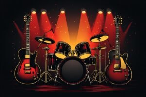 Image of Musical Instrument – Artistic Drawing – Item: 40651