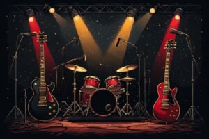 Image of Musical Instrument – Artistic Drawing – Item: 40649
