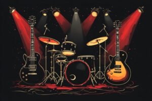 Image of Musical Instrument – Artistic Drawing – Item: 48232