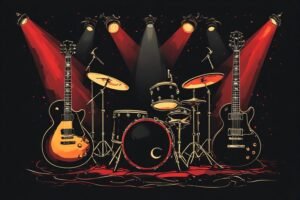 Image of Musical Instrument – Artistic Drawing – Item: 40648