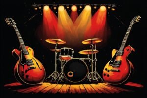 Image of Musical Instrument – Artistic Drawing – Item: 48234