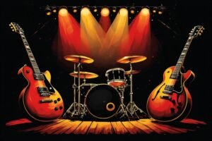 Image of Musical Instrument – Artistic Drawing – Item: 40646