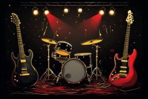 Image of Musical Instrument – Artistic Drawing – Item: