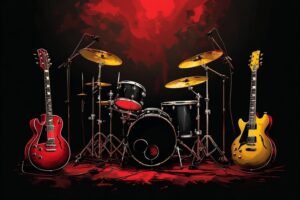 Image of Musical Instrument – Artistic Drawing – Item: 48244