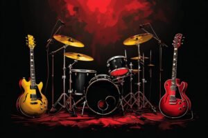 Image of Musical Instrument – Artistic Drawing – Item: 40635