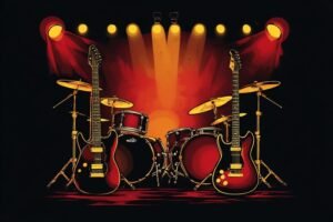 Image of Musical Instrument – Artistic Drawing – Item: 48248