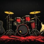 Image of Musical Instrument – Artistic Drawing – Item: 48250