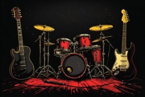Image of Musical Instrument – Artistic Drawing – Item: 48250