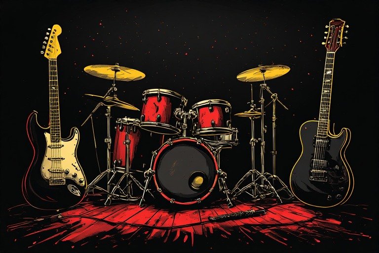 From the Musical Instrument – Artistic Drawing – Item: 40629 Image of Musical Instrument – Artistic Drawing – Item: 40629