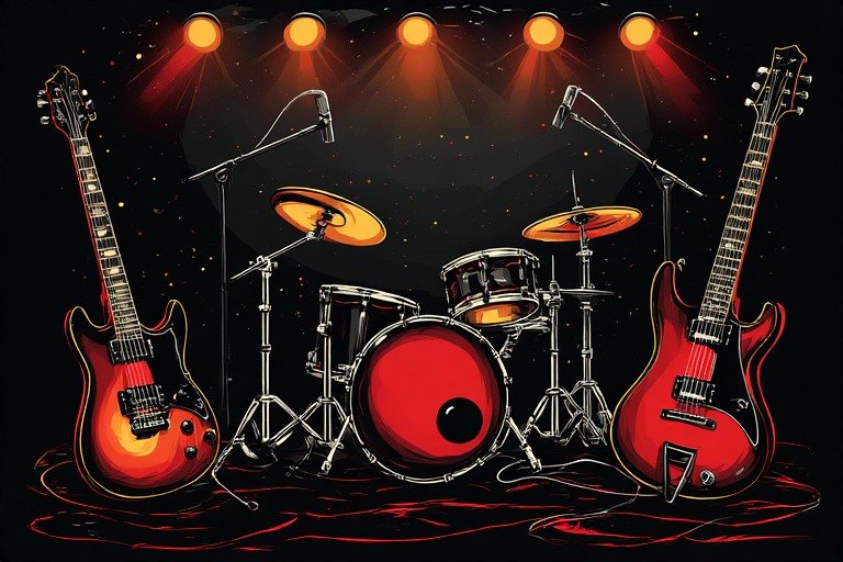 From the Musical Instrument – Artistic Drawing – Item: 40628 Image of Musical Instrument – Artistic Drawing – Item: 40628