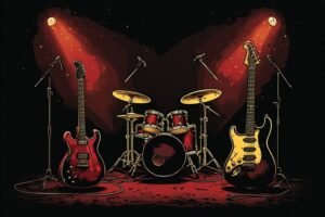 Image of Musical Instrument – Artistic Drawing – Item: 48252