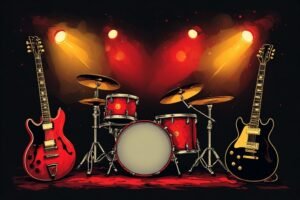 Image of Musical Instrument – Artistic Drawing – Item: 48254
