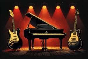 Image of Musical Instrument – Artistic Drawing – Item: 48263