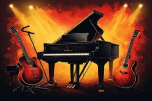 Image of Musical Instrument – Artistic Drawing – Item: 40616