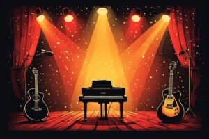 Image of Musical Instrument – Artistic Drawing – Item: 40614