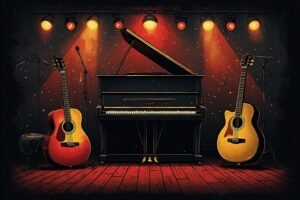 Image of Musical Instrument – Artistic Drawing – Item: 48270