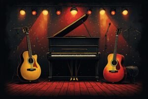 Image of Musical Instrument – Artistic Drawing – Item: 40610