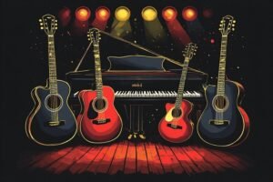 Image of Musical Instrument – Artistic Drawing – Item: 48271