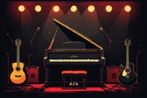 Image of Musical Instrument – Artistic Drawing – Item: 48273