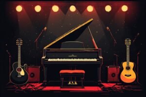 Image of Musical Instrument – Artistic Drawing – Item: 40607