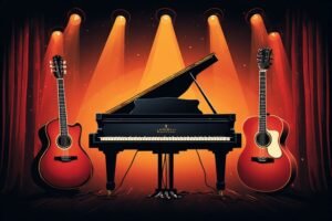 Image of Musical Instrument – Artistic Drawing – Item: 40606