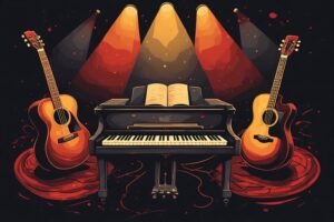 Image of Musical Instrument – Artistic Drawing – Item: 40605