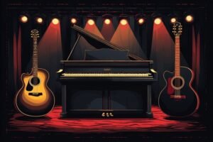 Image of Musical Instrument – Artistic Drawing – Item: 48276