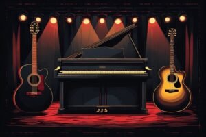Image of Musical Instrument – Artistic Drawing – Item: 40604
