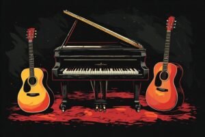 Image of Musical Instrument – Artistic Drawing – Item: 48035