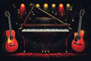 Image of Musical Instrument – Artistic Drawing – Item: 48036