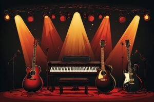 Image of Musical Instrument – Artistic Drawing – Item: 48037
