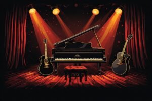 Image of Musical Instrument – Artistic Drawing – Item: 40762