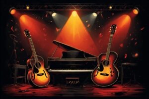 Image of Musical Instrument – Artistic Drawing – Item: 48041