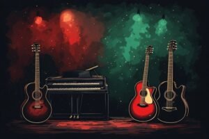 Image of Musical Instrument – Artistic Drawing – Item: