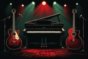 Image of Musical Instrument – Artistic Drawing – Item: 40754