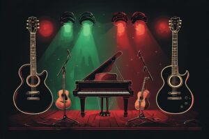 Image of Musical Instrument – Artistic Drawing – Item: 40751