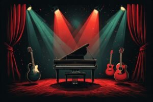 Image of Musical Instrument – Artistic Drawing – Item: 40743