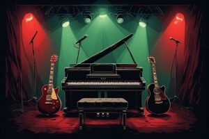Image of Musical Instrument – Artistic Drawing – Item: 40740