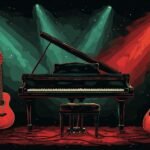 Image of Musical Instrument – Artistic Drawing – Item: 48065