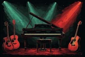 Image of Musical Instrument – Artistic Drawing – Item: 48065