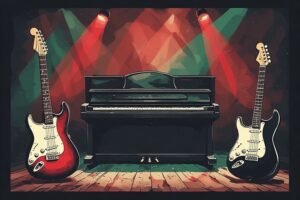 Image of Musical Instrument – Artistic Drawing – Item: 48066